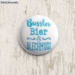 Button Bussln Bier & Blechmusi