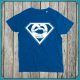 T-Shirt Superbrezn royal blau Kids