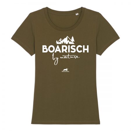 Damenshirt - Boarisch by nature