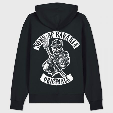 Kapuzenpulli „Sons of Bavaria“ mit großem Rückenmotiv