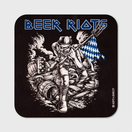 Untersetzer aus Hartholz "Beer Roots"