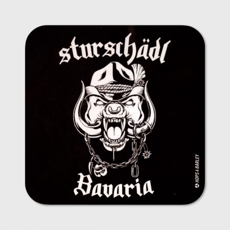 Untersetzer aus Hartfaser "Sturschädl"